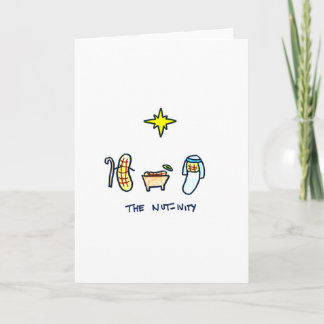 Cartão De Festividades The Nut-ivity card