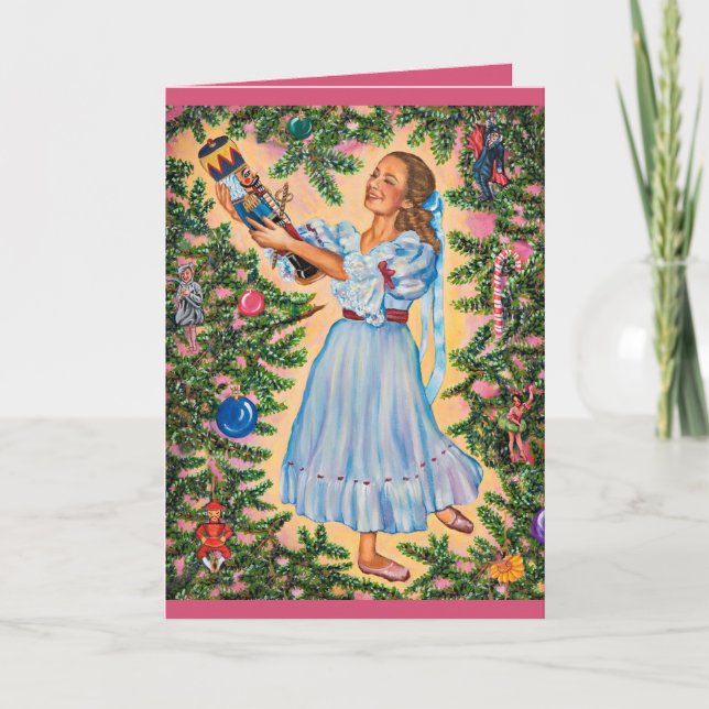 Cartão De Festividades "The Nutcracker" Congratulations Card (Frente)