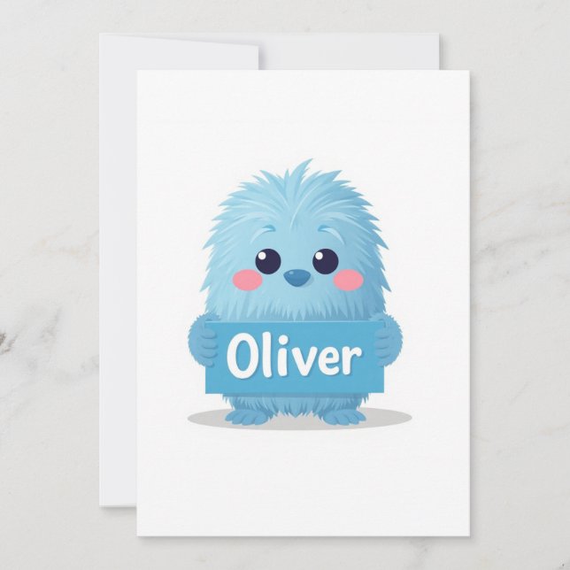 Cartão De Festividades The Olivers' Holiday Hooray! (Frente)