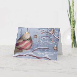 Cartão De Festividades The Ornament Birds