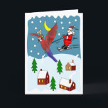 Cartão De Festividades the Parrot Card<br><div class="desc">Have a great time with our comical Christmas gifts for yourself,  family,  and friends.  While you may be cold at this time of year,  relive a great tropical vacation.  Check out this great greeting card design to bring a smile to your face at this Christmas season.</div>