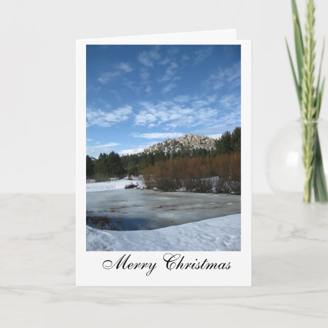 Cartão De Festividades The Pond (Frente)