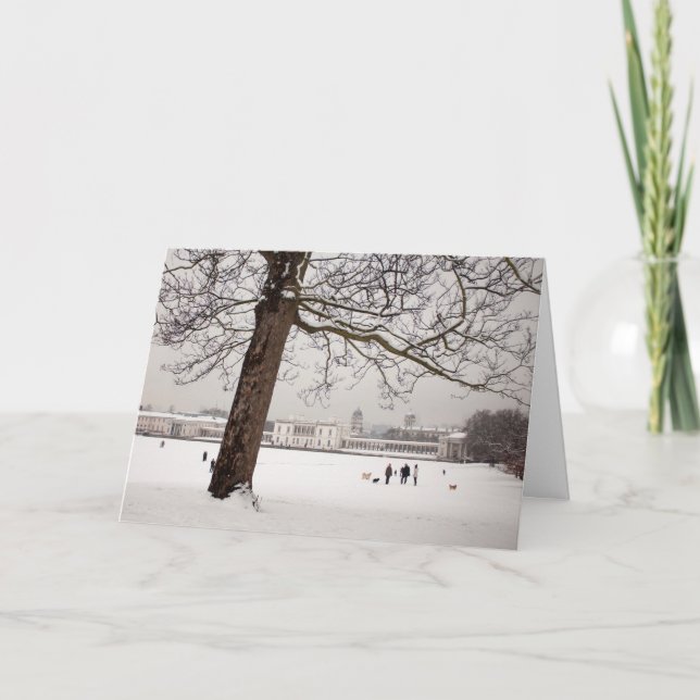 Cartão De Festividades The Queen's House, Greenwich (Frente)