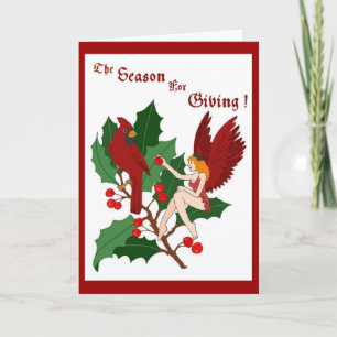 Cartão De Festividades The Season for Giving Card