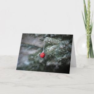 Cartão De Festividades The Simple Joys of the Christmas Season Card