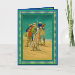Cartão De Festividades The Three Wise Men Christmas Card