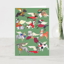 Cartão De Festividades The Twelve Dogs of Christmas