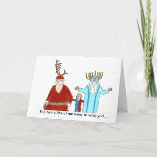 Cartão De Festividades The two sides of me