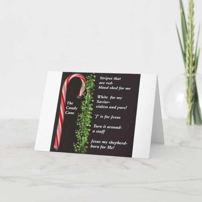 Cartão De Festividades THe Verdadeiro Cane Significado (Frente)