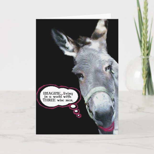 CARTÃO DE FESTIVIDADES THREE WISE MEN (Frente)