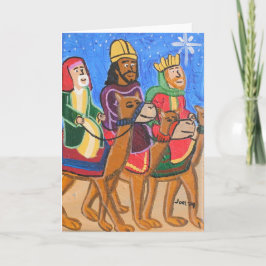 Cartão De Festividades Three Wise Men card