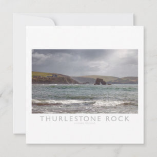 Cartão De Festividades Thurlestone Rock
