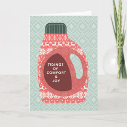 Cartão De Festividades Tidings of Comfort and Joy Holiday Card