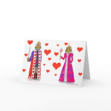 Tiger King and Queen of Hearts