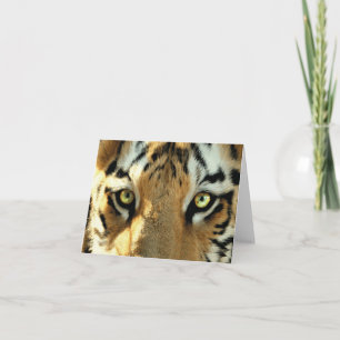 Cartão De Festividades Tigre 1 - Notecard
