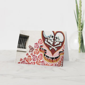 Cartão De Festividades Til Death Valentines Card