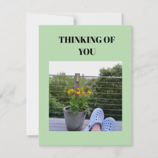 CARTÃO DE FESTIVIDADES TIME TO RELAX AND ENJOY LIFE