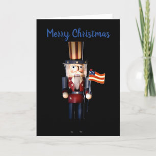Cartão De Festividades Tio Sam Nutcracker
