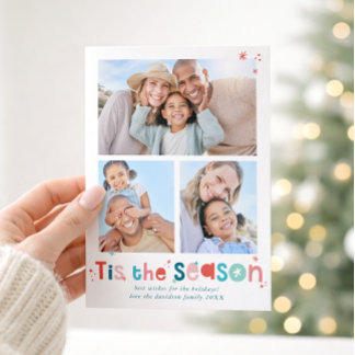 CARTÃO DE FESTIVIDADES TIPOGRAFIA DE CITAÇÃO DIVERTIDA MODERNA FAMÍLIA MÚ