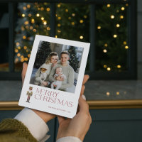 Tipografia de Foto de Natal Feliz do Nutcracker Mo