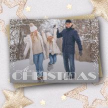 Tipografia de Natal Retro Feliz