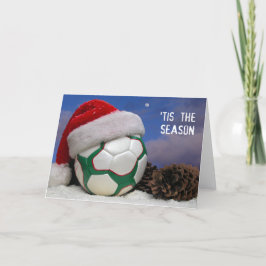 Cartão De Festividades Tis a estação (do futebol)