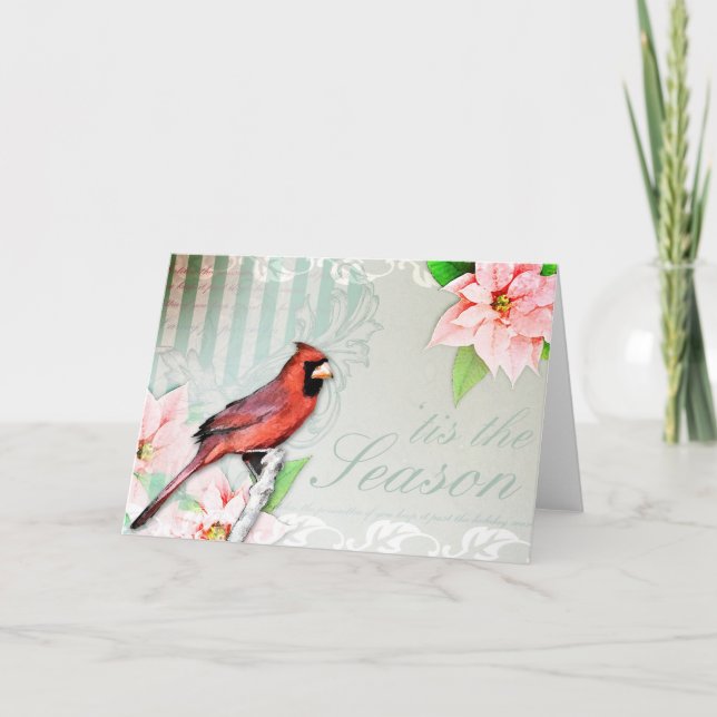 Cartão De Festividades 'tis the Season Greeting Card (Frente)