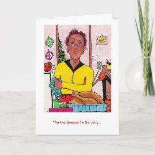 Cartão De Festividades Tis The Season Greeting Card