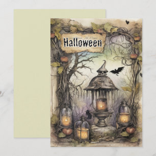 Cartão De Festividades Título: Whislight Ritual