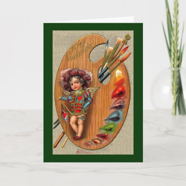 Cartão De Festividades To My Valentine (Frente)