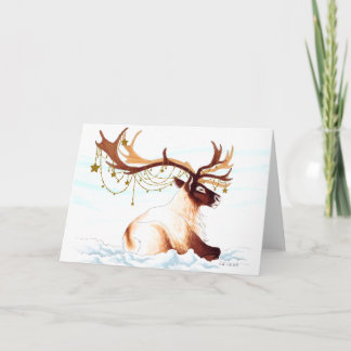 Cartão De Festividades Toda Decked para fora