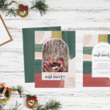 Together & Merry | Photo Arch Modern Christmas