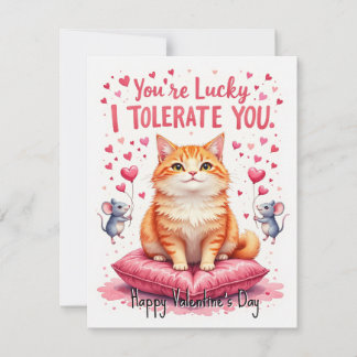 Cartão De Festividades 💘🐈Tolerate This Love