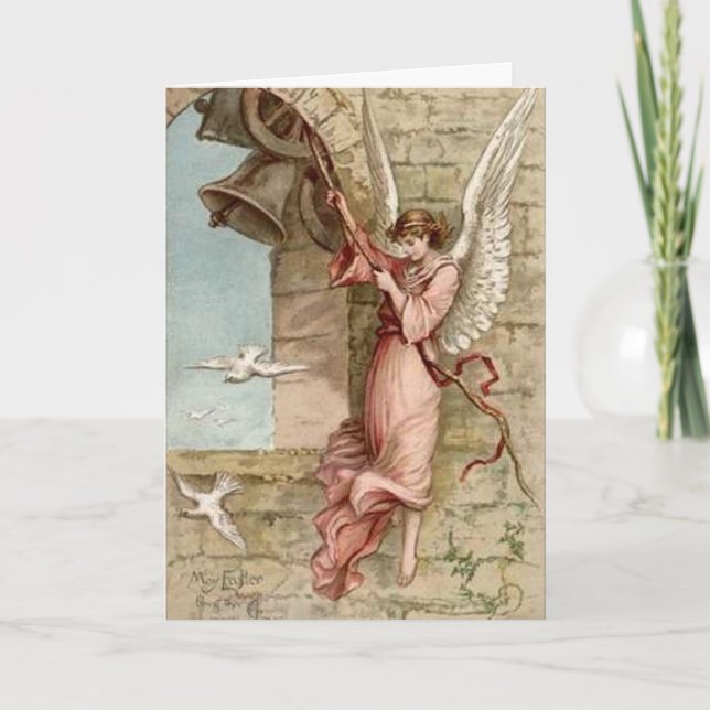 Cartão De Festividades Tolling the Bell - Placa de Páscoa (Frente)