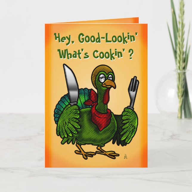 Cartão De Festividades Tom tolera com fatos divertidos para crianças (Frente)