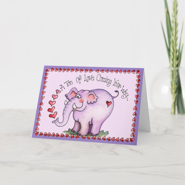 Cartão De Festividades Ton of Love - Greeting Card (Frente)