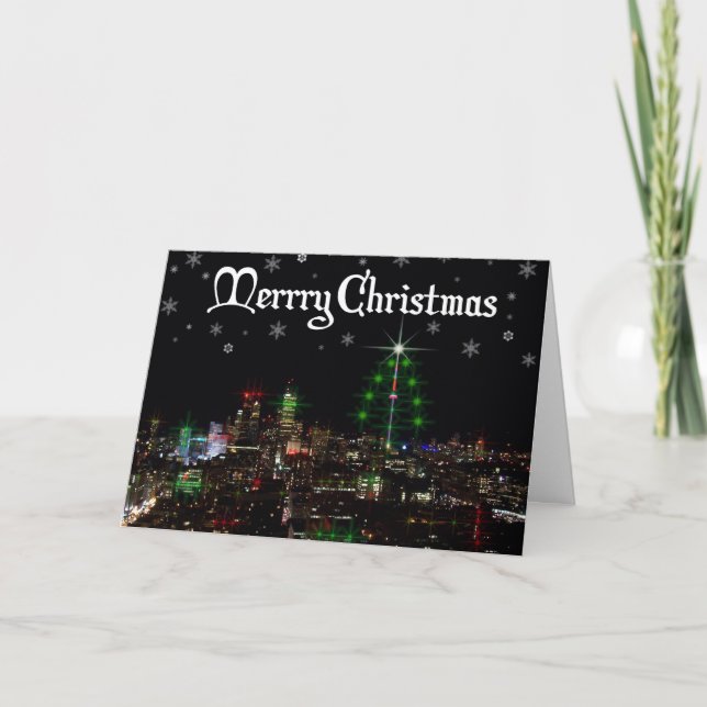 Cartão De Festividades Toronto ontario (Frente)