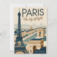 Torre Eiffel Vintage Paris França Viagem Retro