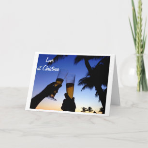 CARTÃO DE FESTIVIDADES TOSTRANDO O NOSSO AMOR NO NATAL