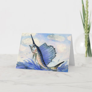 Cartão De Festividades Trabalho de arte de vitória infantil: marisco