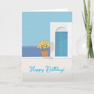 CARTÃO DE FESTIVIDADES TRANQUIL - BIRTHDAY CARD