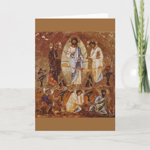 Cartão De Festividades Transformação no Monte Sinai