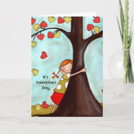 Cartão De Festividades Tree Hugger - Greeting Card