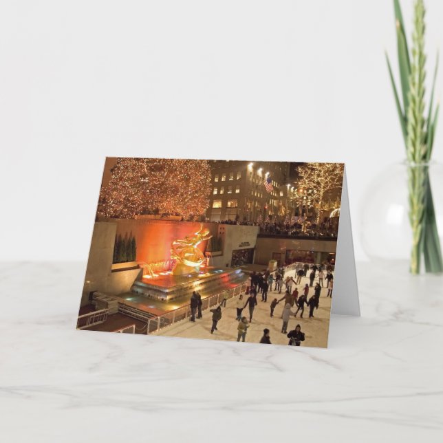 Cartão De Festividades Tree Skaters (Frente)