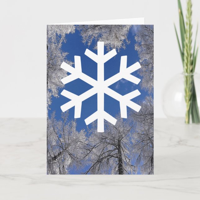 Cartão De Festividades Trees (Frente)