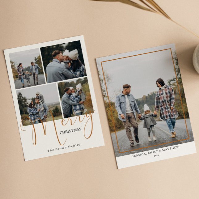 Cartão De Festividades Trendy Felry Natal 5 Foto (Criador carregado)