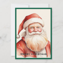 Trendy Rustic Retro Classic Papai Noel