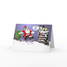 Trick or Treat Christmas Card