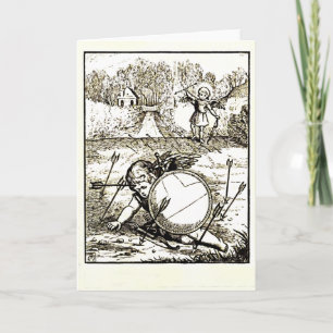 Cartão De Festividades Triunfo de Cupido