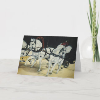 Cartão De Festividades "Troika" Christmas card
